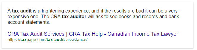 tax audit